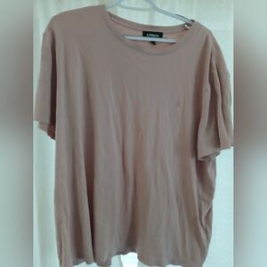 Express women's blush pink Short Sleeve Tee